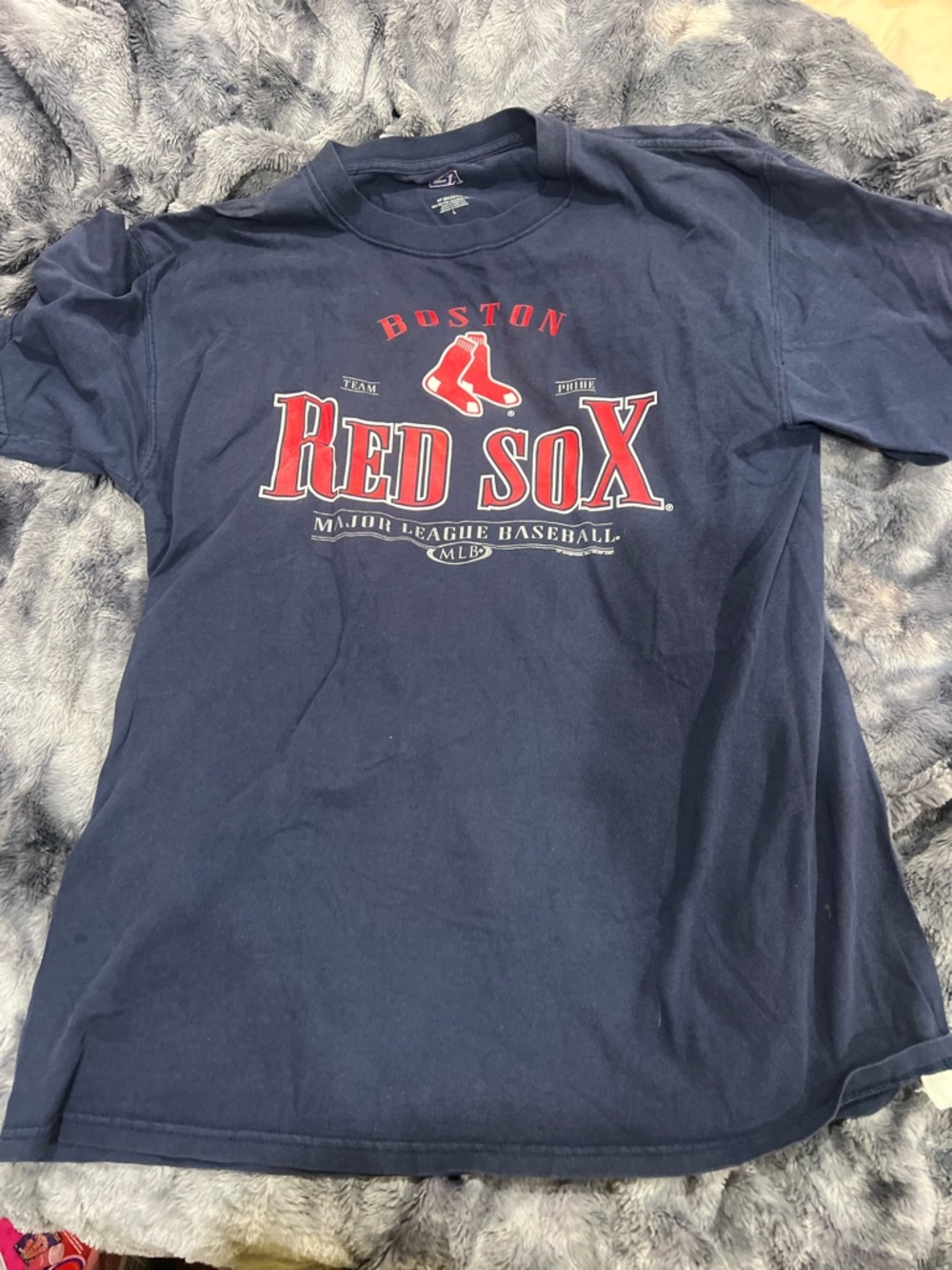 Boston Red Sox Navy Graphic Short Sleeve Tee